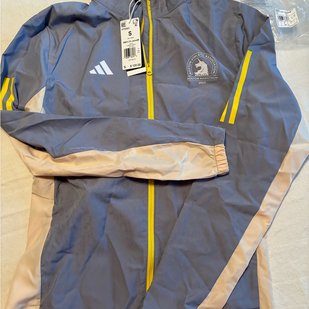 NWT Adidas Boston Marathon 2023 Celebration jacket men’s